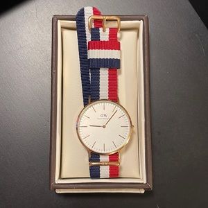 Daniel Wellington 40mm Rose Gold Tone Classic Cambridge Watch